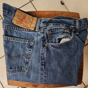 Levi's Blue Relaxed Fit Jeans with Timeless Appeal